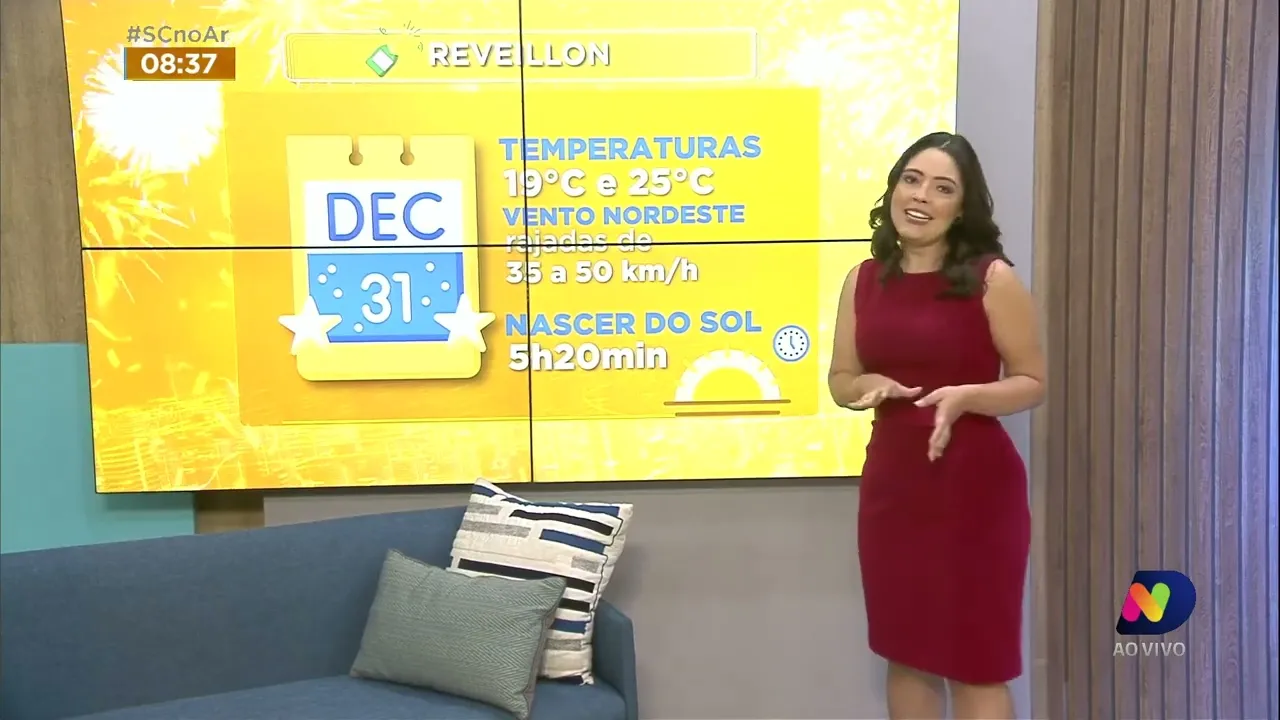 Confira a previsão do tempo para os próximos dias em SC