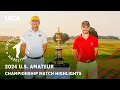 2024 U S Amateur Championship Highlights Noah Kent vs Jose Luis Ballester Every Televised Shot