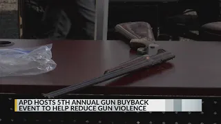 Cash Isotopes tickets exchanged for guns at APD buyback event
