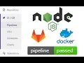 a NodeJS API with GitLab Runner and Docker-Compose