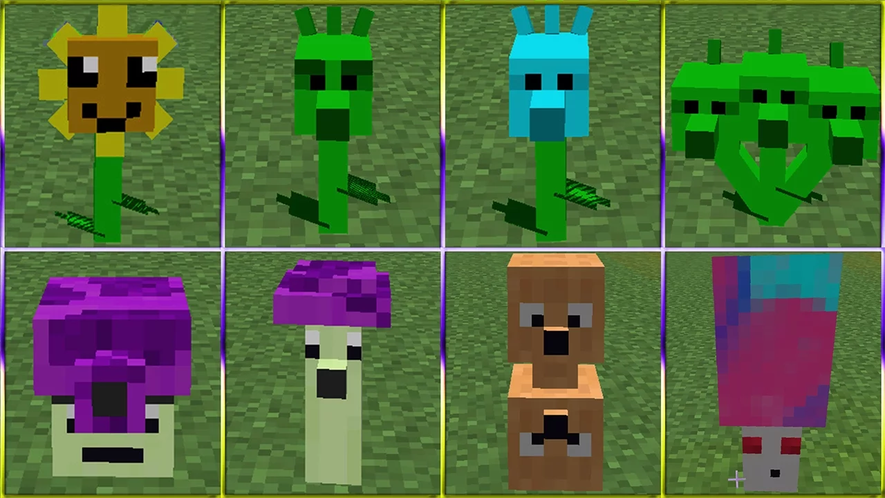 Minecraft vs PvZ – CACTUS | PHAT BEET | THYME WARP |  A.K.K.E.