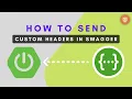 How to send custom request header Parameter from springFox swagger 3 to spring boot application