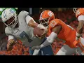College Football 26 Gameplay - Clemson vs North Carolina - Full Game (PS5)