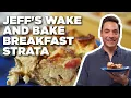 Jeff Mauro s Wake and Bake Breakfast Strata The Kitchen Food Network