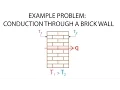 Heat Transfer L1 p5 - Example Problem