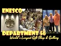 Enesco Department 56 World s Largest Gift Shop and Village Gallery Meeting With Artist Jim Shore