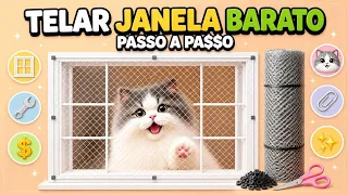 TELA BARATINHA PARA CASA  (para quem tem gatos) - Gatil Hauser