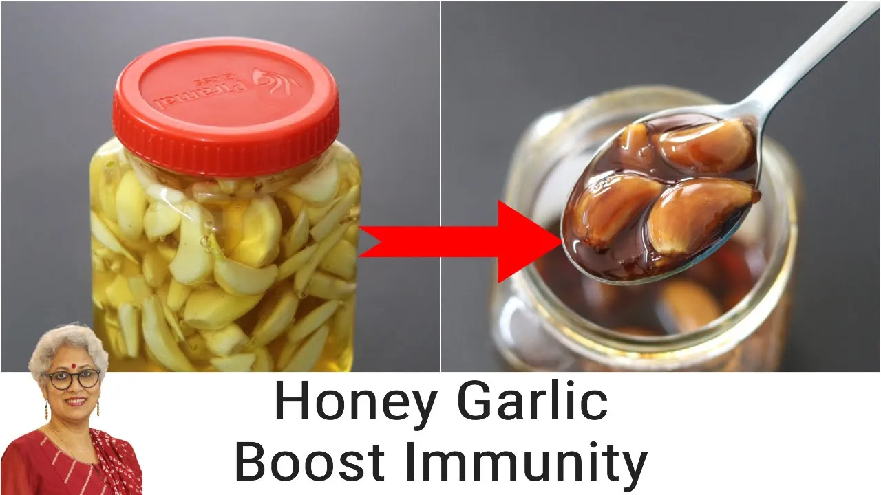 How To Make Fermented Honey Garlic - Natural Home Remedy For Immune Boosting   Skinny Recipes