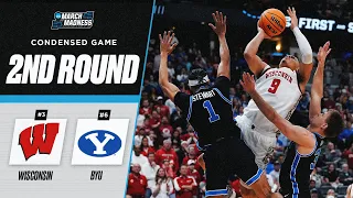 BYU vs. Wisconsin - Second round NCAA tournament extended highlights