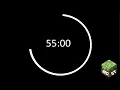 55 minute Minecraft Study Timer No Music The Basalt Delta