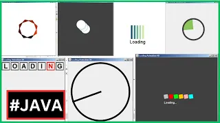 Java Project Tutorial - How To Create Loading Animation Forms In Java NetBeans With Code