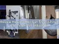 Review Hey-brother Cat Tree 53 inch Cat Tower for Indoor Cats Cat House with Padded Platform Bed