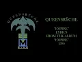 Queensrÿche - Empire (Official Remaster) Lyrics