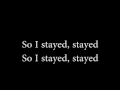Kygo - Stay - ft Maty Noyes (Lyrics)