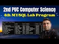 2nd PUC SQL lab Program 4 2nd PUC SQL lab Program 4 Answers