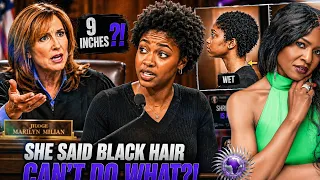 Latina Judge Milian REFUSES To Believe Kinky Black Hair Can Be Long