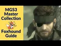 Metal Gear Solid 3 Foxhound Rank Guide Metal Gear Solid Master Collection Vol 1