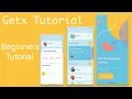 Flutter Getx Beginners Tutorial Controllers Obx Restful API State Management Routing