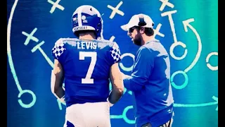 Liam Coen breaks down Will Levis Kentucky tape