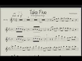 Paul Desmond - Take Five sheet music Backing track for saxophone alto