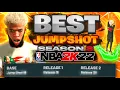 THE FASTEST JUMPSHOT ON NBA 2K22 BEST SETTINGS TIPS BADGES JUMPSHOTS