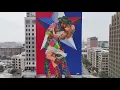 Six new murals unveiled in Downtown Houston ahead of World Cup