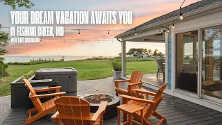 Ultimate Waterfront Airbnb VRBO in Maryland Hoopers Island Rd Fishing Creek MD