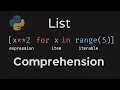 Python List Comprehensions in 60 Seconds