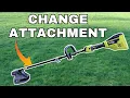 How To Change Attachments on a Ryobi String Trimmer