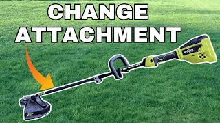 How To Change Attachments on a Ryobi String Trimmer