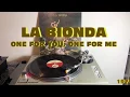Download Lagu La Bionda - One For You, One For Me (Disco-Funk 1978) (Album Version) AUDIO HQ - FULL HD