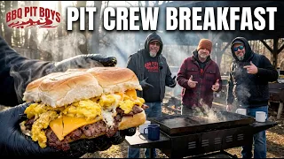 We Fed the Entire Pit Crew This Breakfast Sandwich
