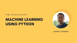 Machine Learning with Python Machine Learning Tutorial Clustering Classification
