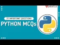 Python MCQ s Top 25 Python Questions Answer Tpoint Tech