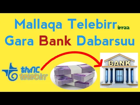 Download MP3 Akkaataa Mallaqa Telebirr irraa gara Baankotaa dabarsuu dandeenyu(Birr from Telebirr to Banks)