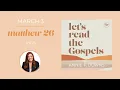 March 3 Matthew 26 NIV
