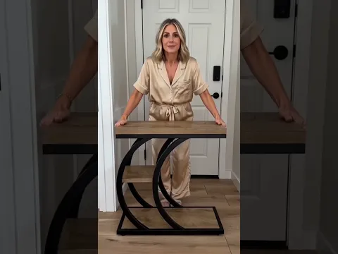 🔥Farmhouse 2‑Tier End Table | Space‑Saving Side Table for Living Room & Bedroom