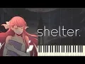 SHELTER. - Porter Robinson \u0026 Madeon [Piano Tutorial] (Synthesia)