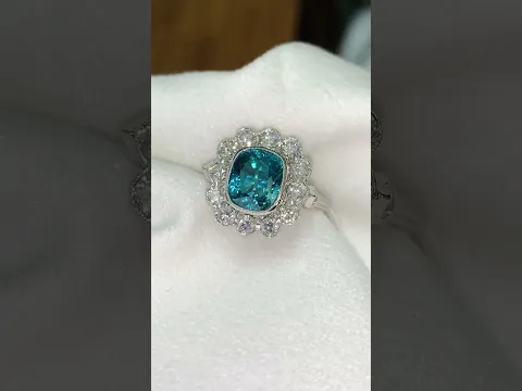 Ювелирная мастерская . Кольцо с прекрасным старлитом  #старлит  #циркон