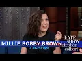 Video di Millie Bobby Brown Paints Stephen's Nails For UNICEF