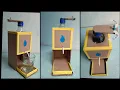 Download Lagu How To Make A Water Dispenser From Cardboard || Homemade Water Dispenser || water dispenser