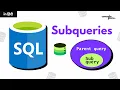 Master SQL Subqueries Complete Explanation Correlated Non-Correlated Queries