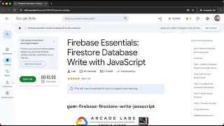 Firebase Essentials Firestore Database Write with JavaScript