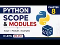 Python Scope Modules Local Global Scope Modules in Python Chapter-8 O Level M3 R5 1