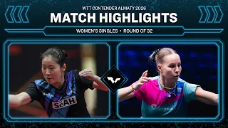 Lee Zion vs Annett Kaufmann | WS R32 | #WTTAlmaty 2026