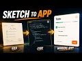 From Paper Sketch to Working App with Claude Code