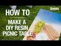 How to Make a D I Y Resin Picnic Table - Bunnings Warehouse