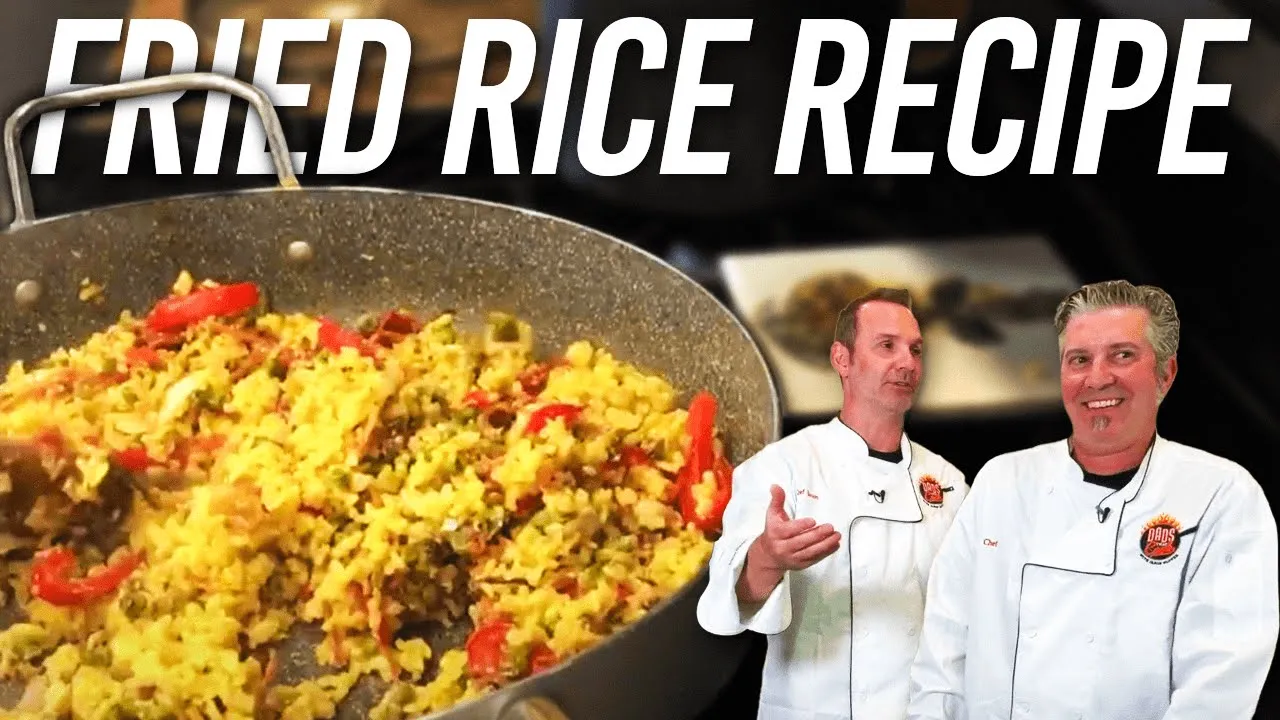 FRIED RICE RECIPE with Dad Chef Jerry Motta   DADS THAT COOK