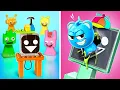 Mr Fun Computer Lego Or Cardboard I Opened All Sprunki Blind Boxes