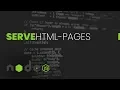 Serve HTML Page Using NodeJS